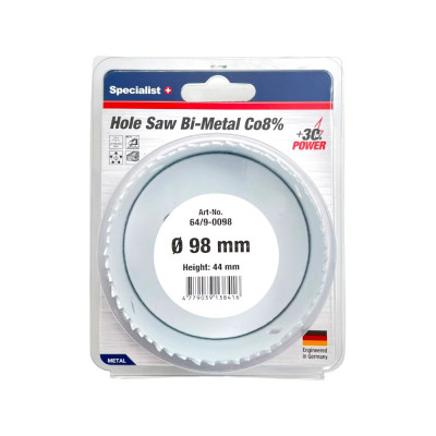 Hole saw SPECIALIST+ Bi-Metal 98 mm Hole saw SPECIALIST+ Bi-Metal 98 mm