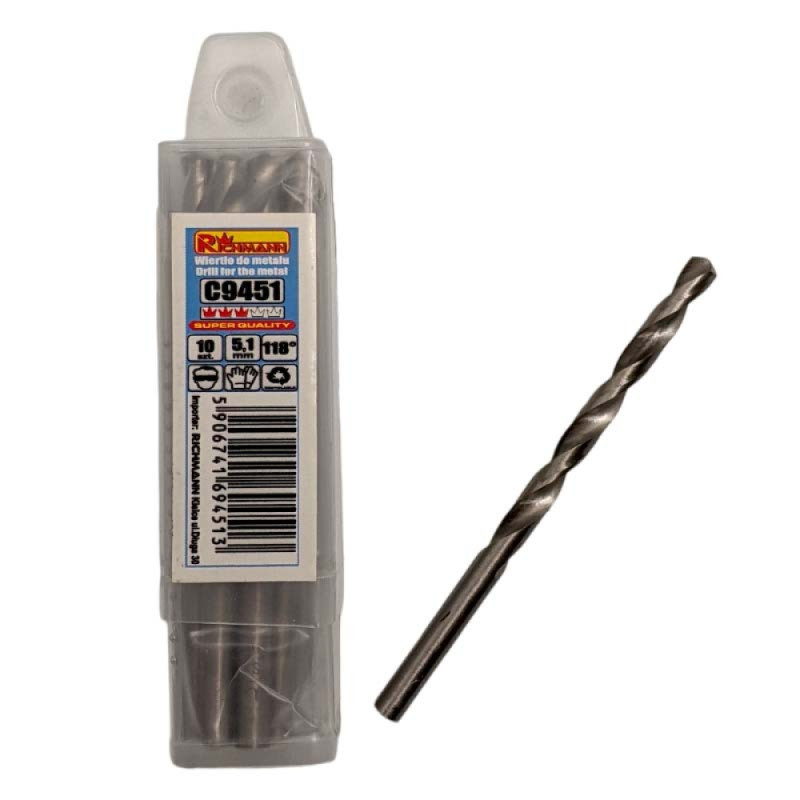 Metal Drill "Richmann" 5,1 mm Metal Drill "Richmann" 5,1 mm