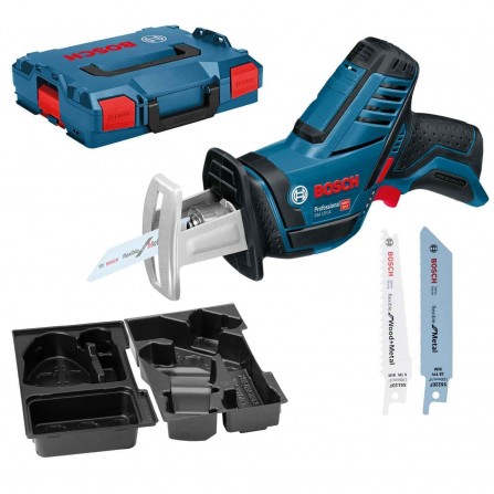 Akumulatora lineārais zāģis Bosch GSA 12V-14, 12 V + zāģa asmeņi (bez akumulatora un lādētāja)