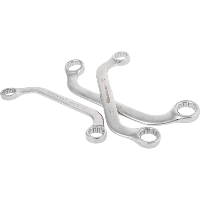 Bent keys 10 mm-19 mm Bent keys 10 mm-19 mm