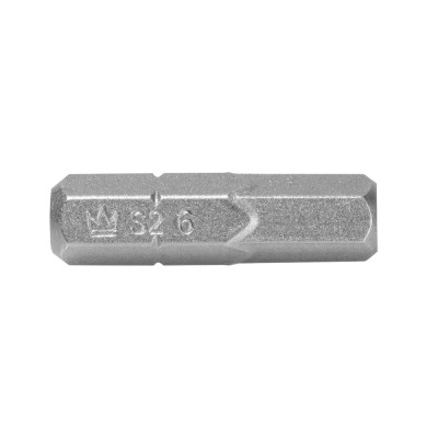 BIT 1/4" IMBUS 6x25MM "EXCLUSIVE" S2 BIT 1/4" IMBUS 6x25MM "EXCLUSIVE" S2
