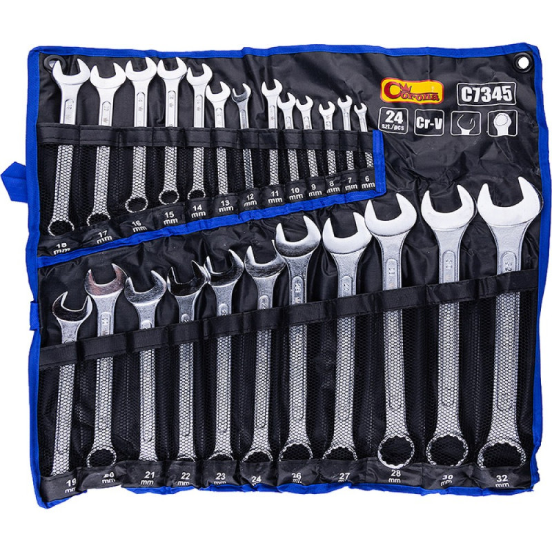 Combination spanners 24 pcs 6-32MM Combination spanners 24 pcs 6-32MM