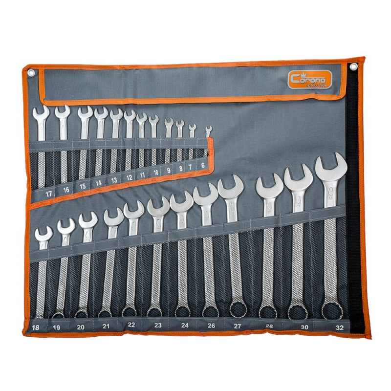 COMBINATION SPANNERS 6-32MM, 24PCS, INDU COMBINATION SPANNERS 6-32MM, 24PCS, INDU