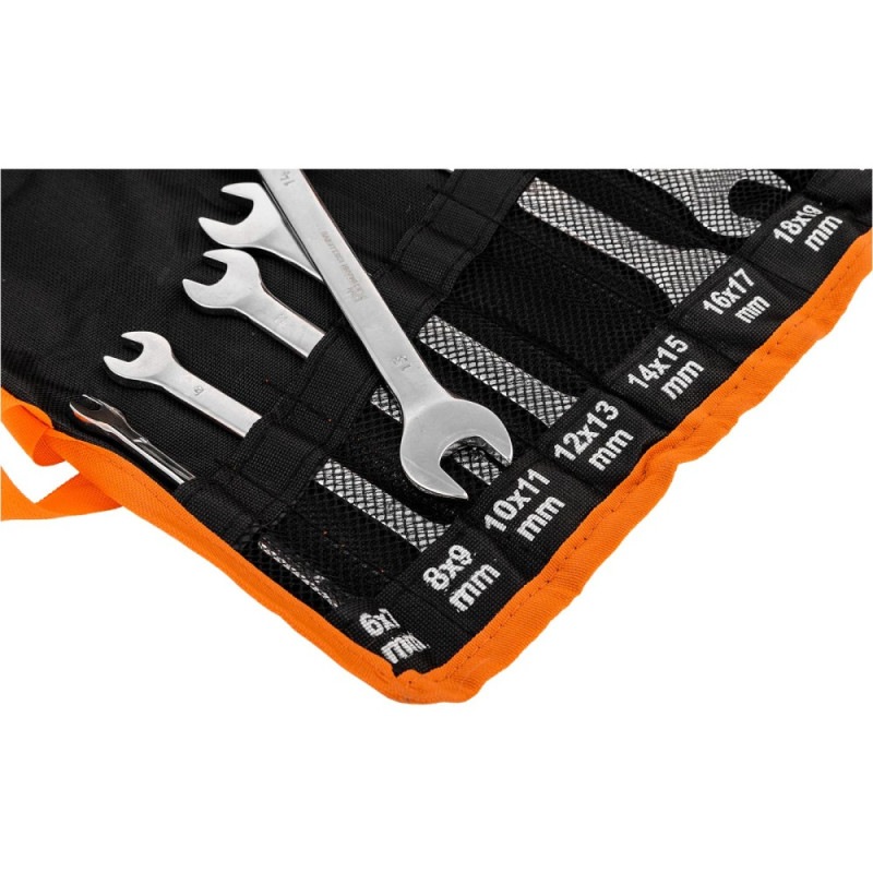 Double open end spanners, fully polished Double open end spanners, fully polished