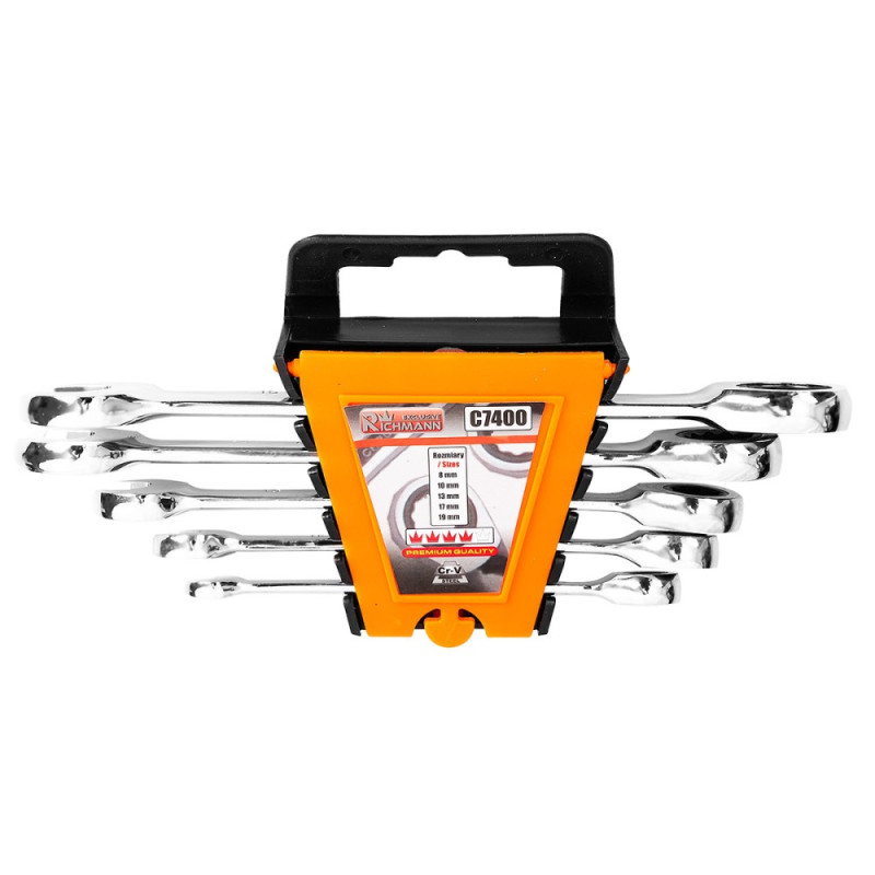Gear wrench set 72 teeth C.V. 8-19MM Gear wrench set 72 teeth C.V. 8-19MM