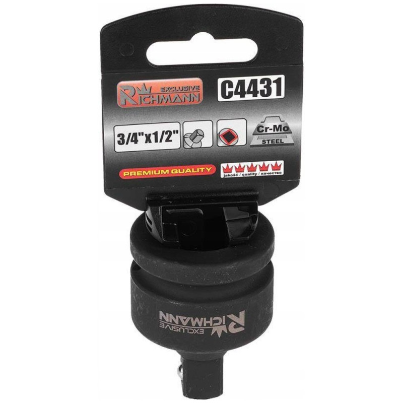 Impact adapter Richmann C4431 3/4" x 1/2" Impact adapter Richmann C4431 3/4" x 1/2"