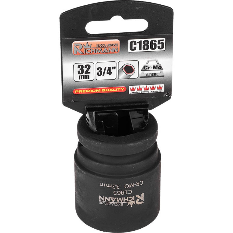 Impact socket 3/4" 32mm Impact socket 3/4" 32mm