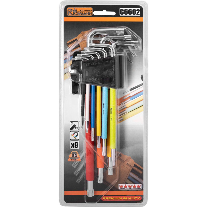 Keys Torx T10-T50 Keys Torx T10-T50