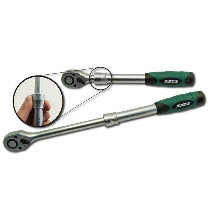 RATCHET HANDLE TELESCOPIC 145-200MM 1/4' RATCHET HANDLE TELESCOPIC 145-200MM 1/4'