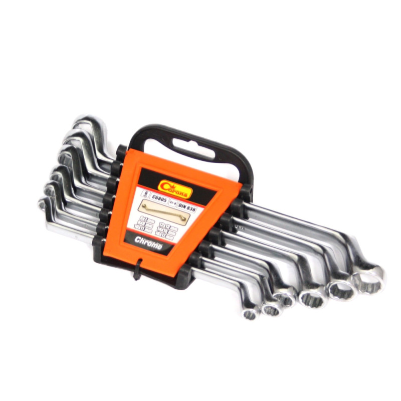 Ring spanners 6 pcs 6-17MM Ring spanners 6 pcs 6-17MM