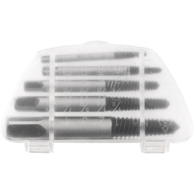 Screw extractor set M3-18, 5 pcs. Screw extractor set M3-18, 5 pcs.