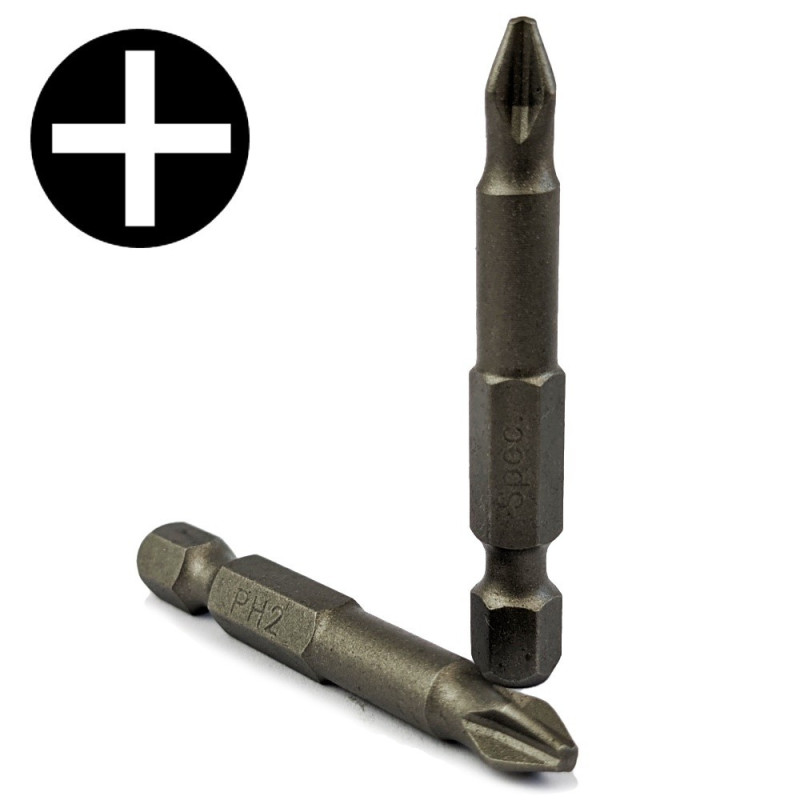 Screwdriver bits PH2 50mm Screwdriver bits PH2 50mm