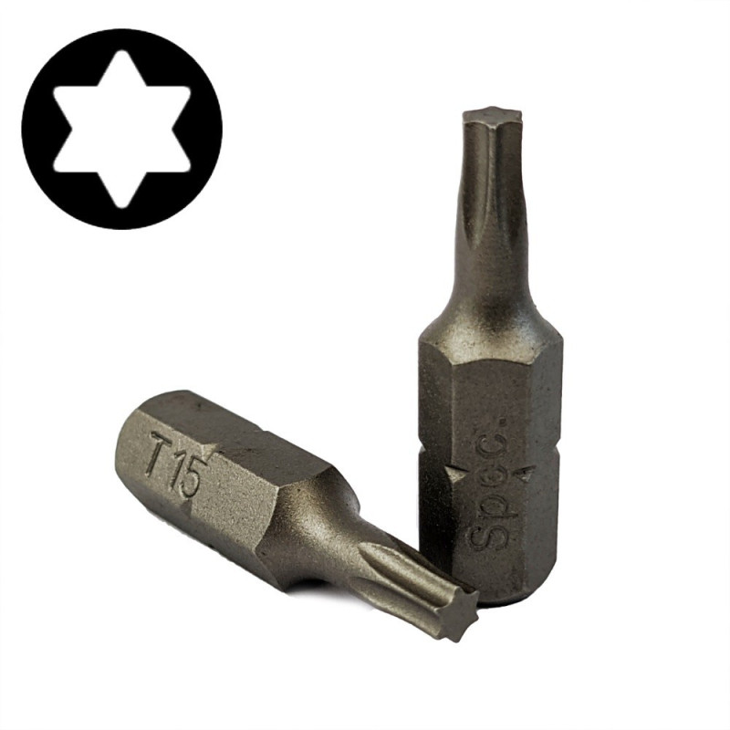 Screwdriver bits T15 Screwdriver bits T15