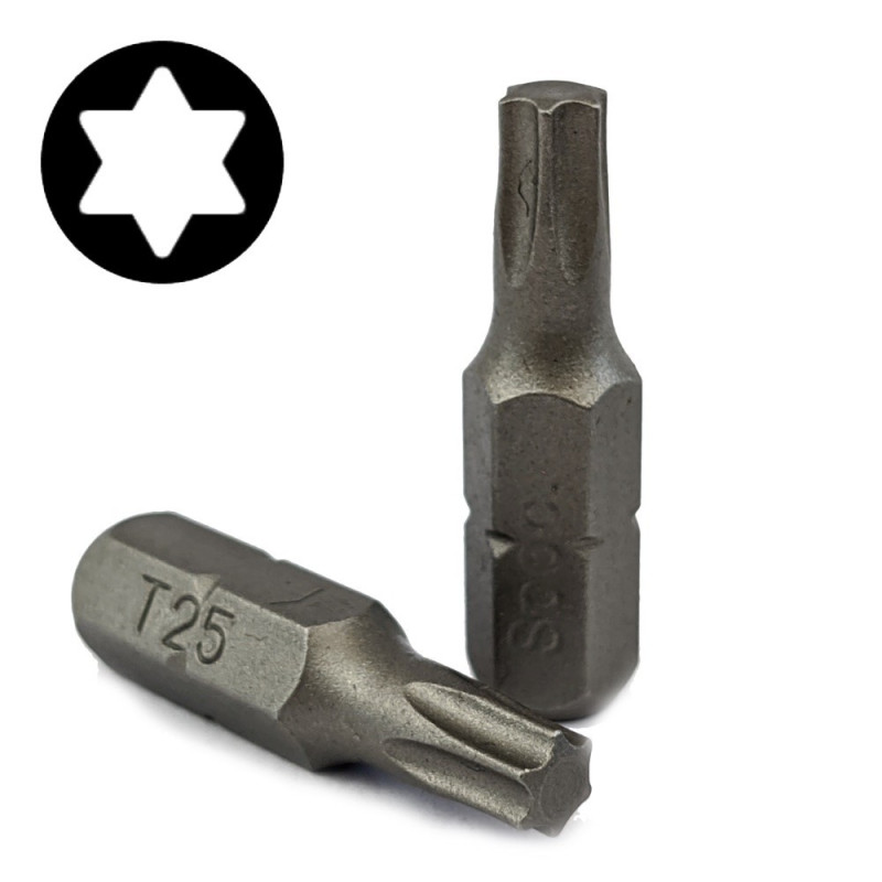 Screwdriver bits T25 Screwdriver bits T25