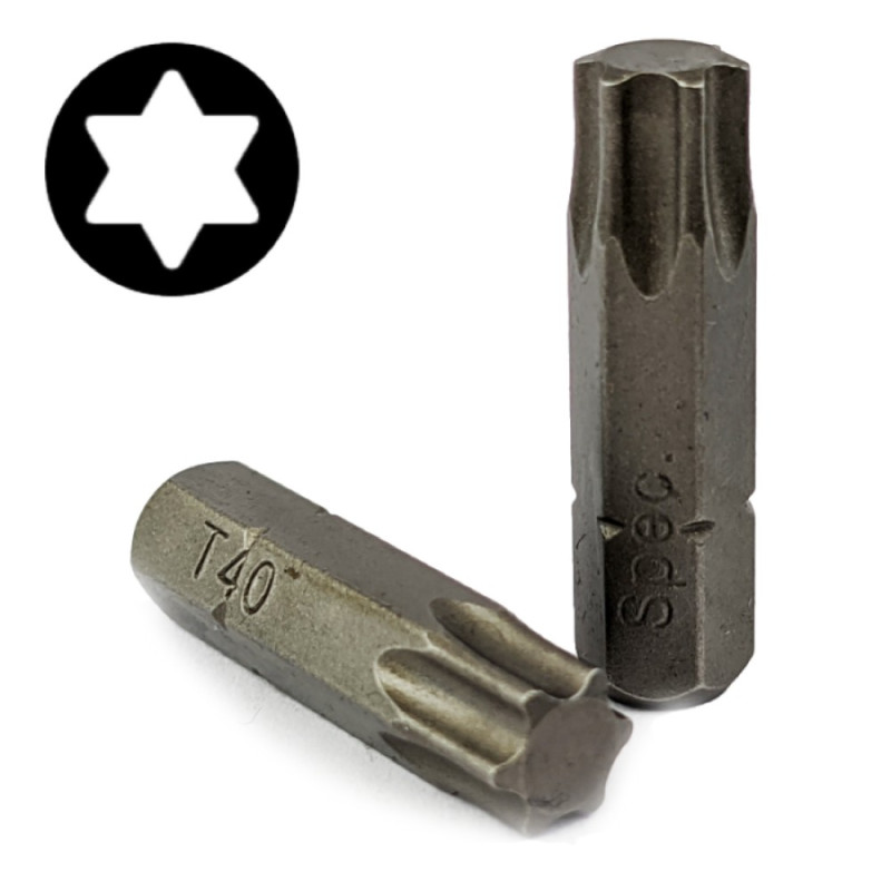 Screwdriver bits T40 Screwdriver bits T40