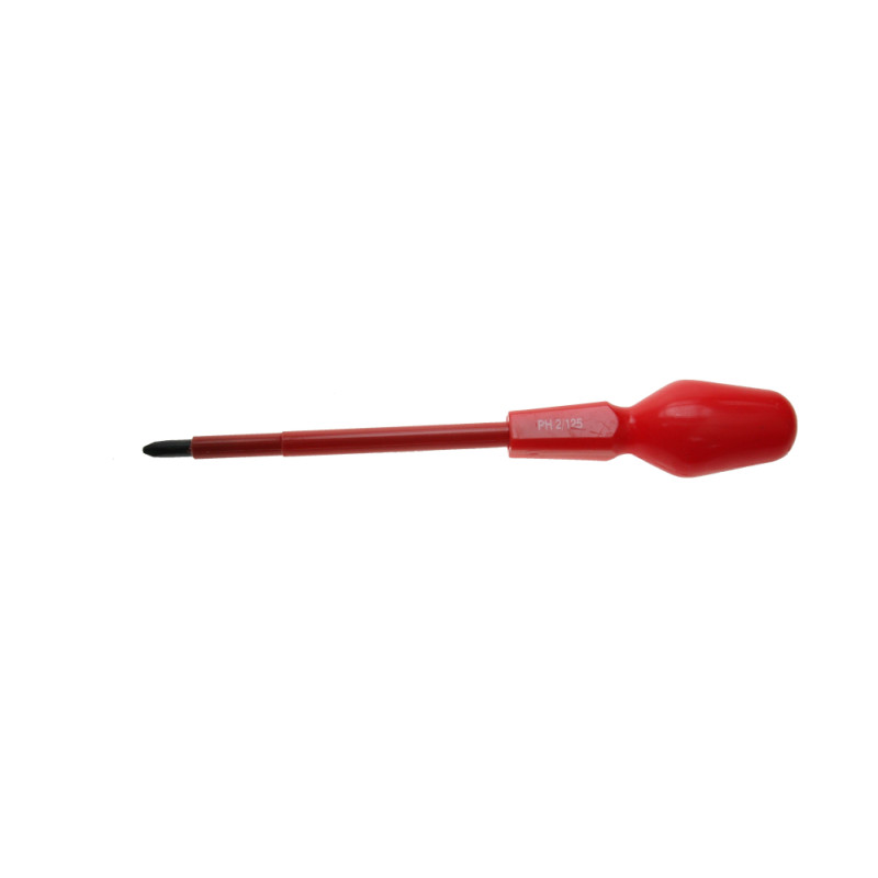 Screwdriver el. PH0X100mm. 1000V. Screwdriver el. PH0X100mm. 1000V.