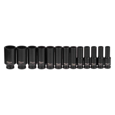 Set of impact sockets C4027, 13 pcs. Set of impact sockets C4027, 13 pcs.
