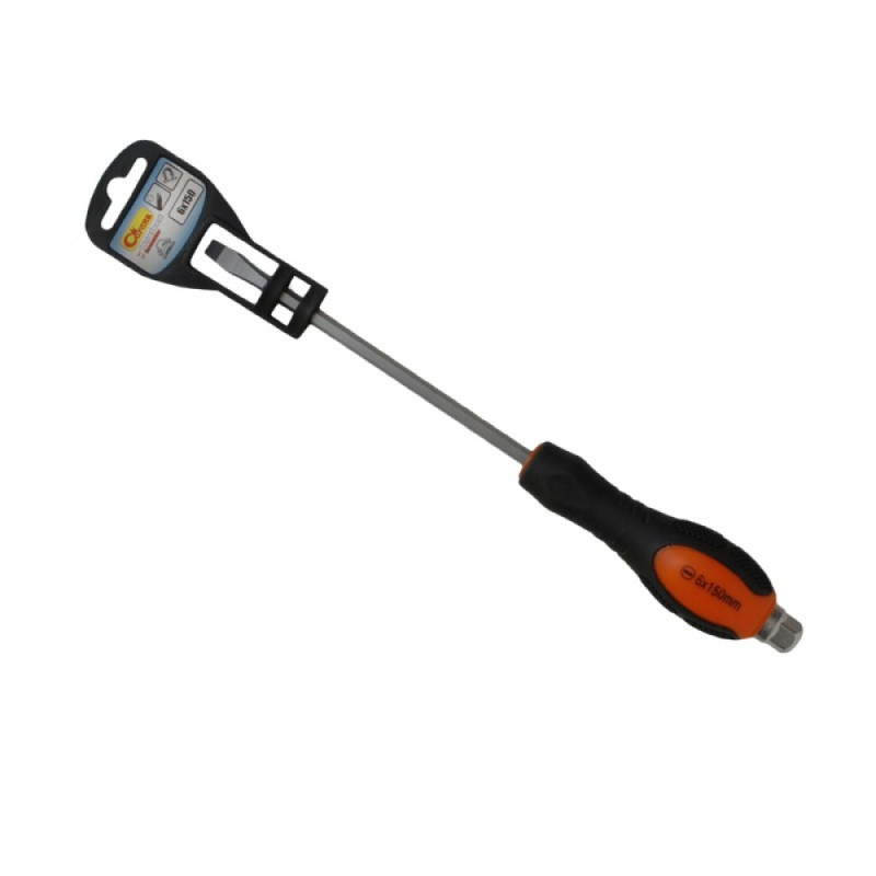 Single go-throught screwdriver 8x250mm. Single go-throught screwdriver 8x250mm.