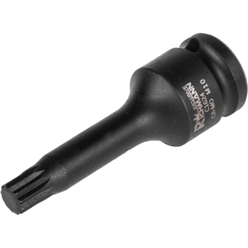 SINGLE IMPACT SPLINE SOCKET 1/2' M10x78MM SINGLE IMPACT SPLINE SOCKET 1/2' M10x78MM