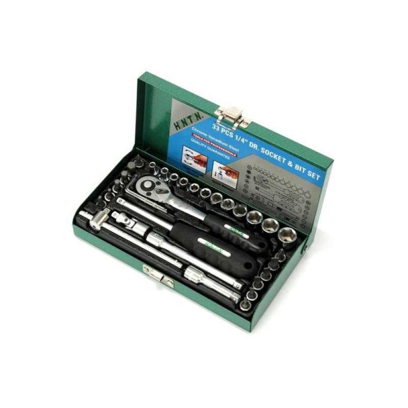 Socket set. Bits 33pcs. Socket set. Bits 33pcs.