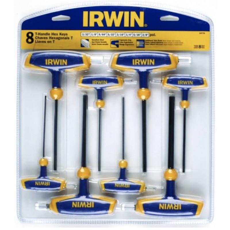 T handle hex set 8pc T handle hex set 8pc