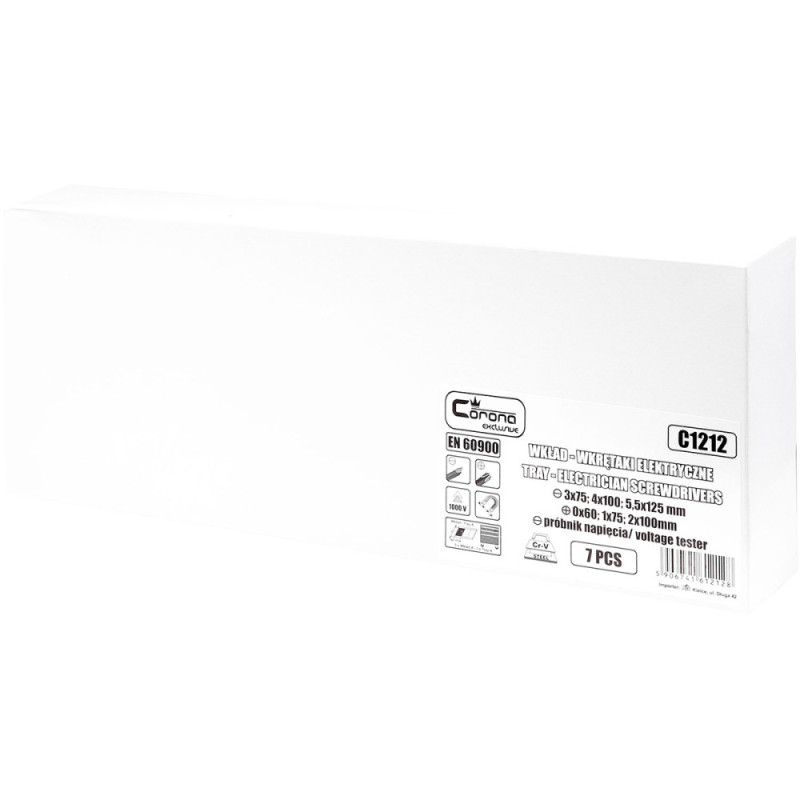 TRAY – Electrician screwdrivers TRAY – Electrician screwdrivers