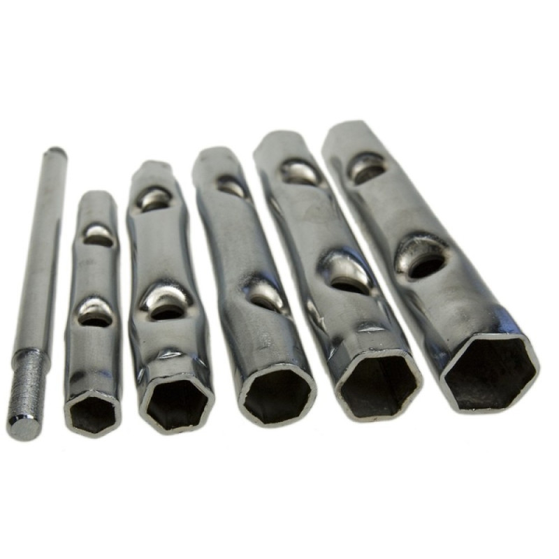Tubular socket wrenches 6-22mm. 8pcs Tubular socket wrenches 6-22mm. 8pcs