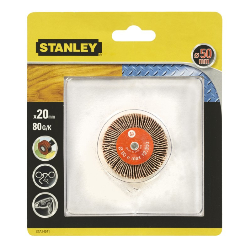 Alum. Oxide Flap Wheel 60x40 80g Alum. Oxide Flap Wheel 60x40 80g