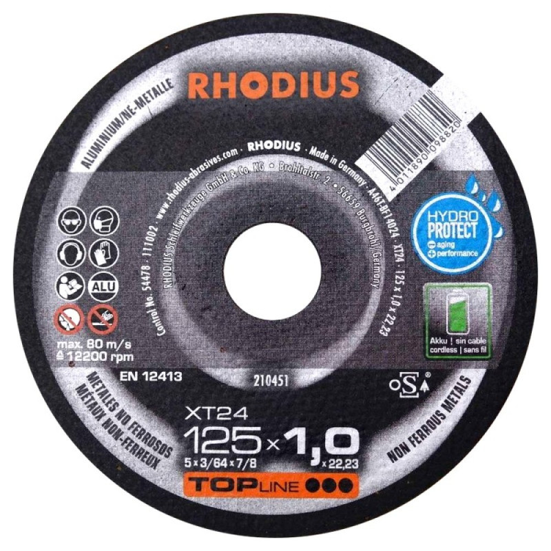 Aluminium cutting disc 125x1x22 Aluminium cutting disc 125x1x22