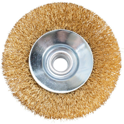 BEVEL BRUSH - CRIMPED WIRE 100MM BEVEL BRUSH - CRIMPED WIRE 100MM