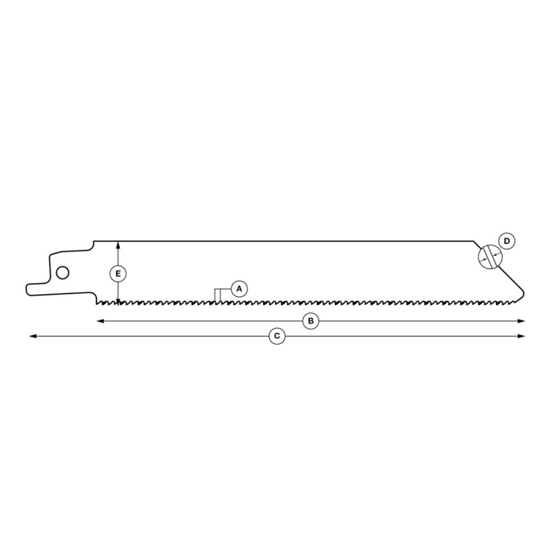 Bi-Metal Reciprocating Saw Blade for metal „Specialist+" 150 mm 14TPI Bi-Metal Reciprocating Saw Blade for metal „Specialist+" 150 mm 14TPI