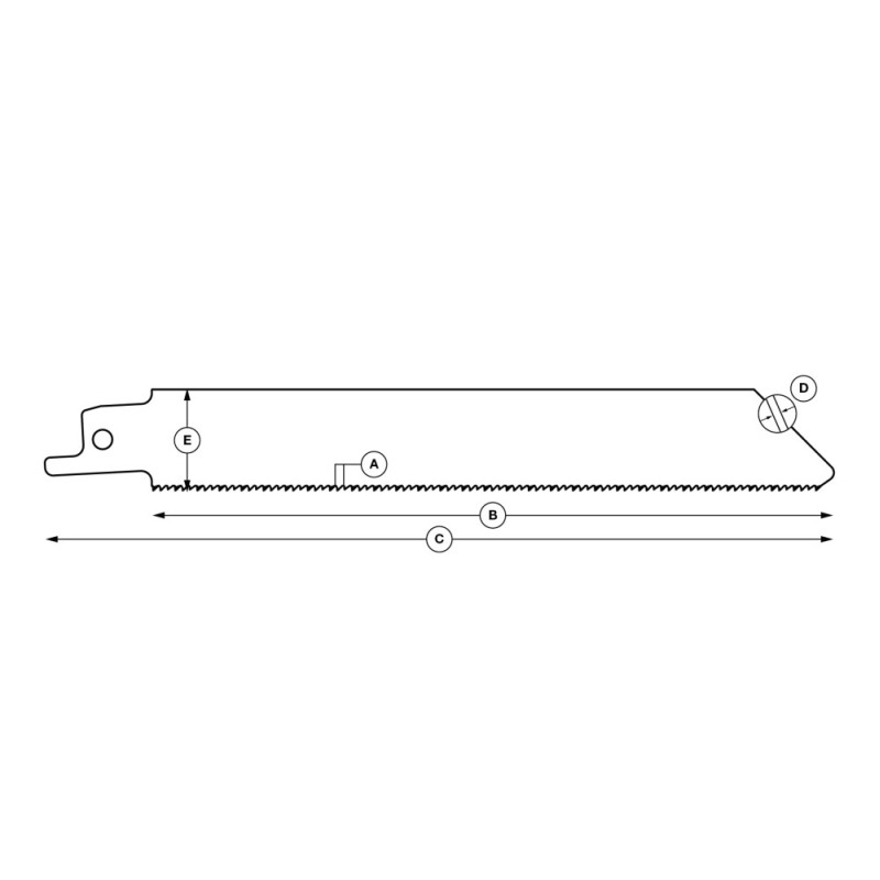 Bi-Metal Reciprocating Saw Blade for metal „Specialist+" 150 mm 18TPI Bi-Metal Reciprocating Saw Blade for metal „Specialist+" 150 mm 18TPI