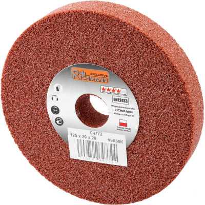CERAMIC GRINDING WHEEL 125 x 20 x 20 RED 99A60K CERAMIC GRINDING WHEEL 125 x 20 x 20 RED 99A60K