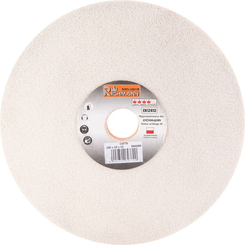 CERAMIC SHAPING DISK 250 x 25 x 32 99A60K CERAMIC SHAPING DISK 250 x 25 x 32 99A60K