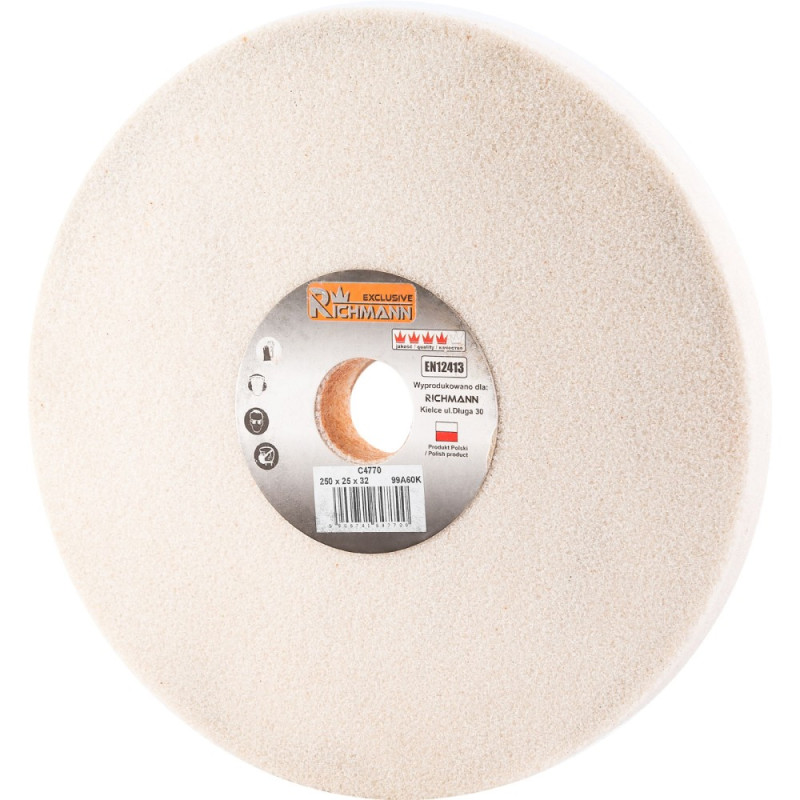 CERAMIC SHAPING DISK 250 x 25 x 32 99A60K CERAMIC SHAPING DISK 250 x 25 x 32 99A60K