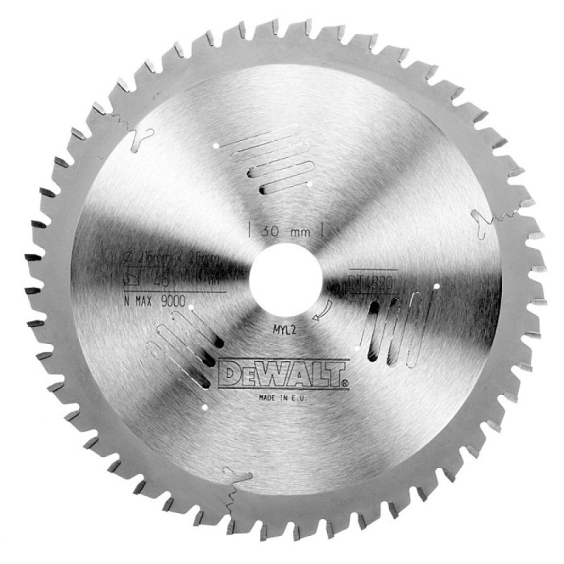 Circular saw blade DeWALT extr. 190x30x48T TCG Circular saw blade DeWALT extr. 190x30x48T TCG
