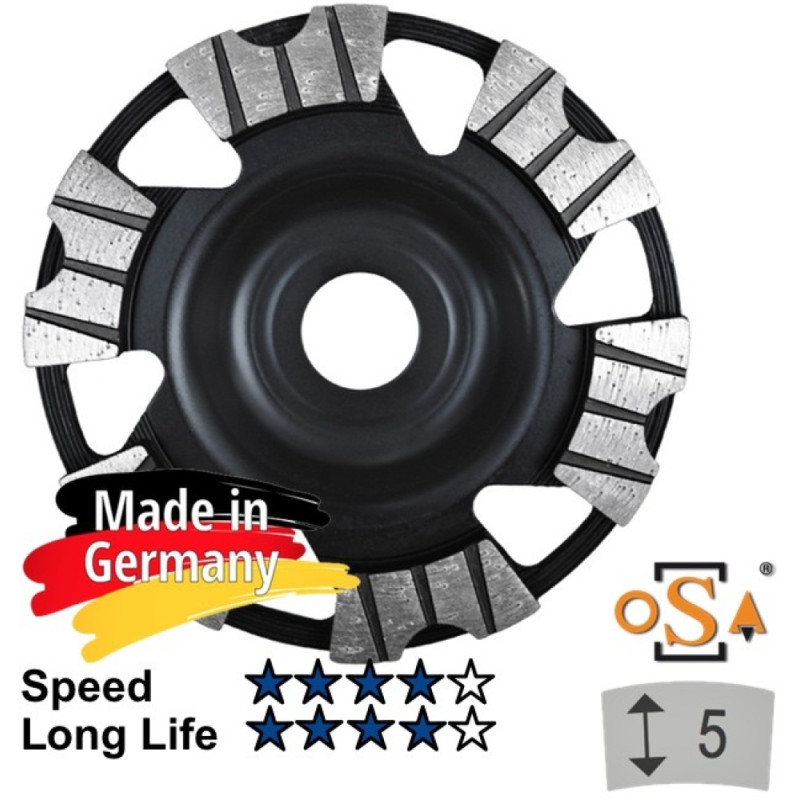 Diam. grind.cup Samedia UBX 180x22 Diam. grind.cup Samedia UBX 180x22
