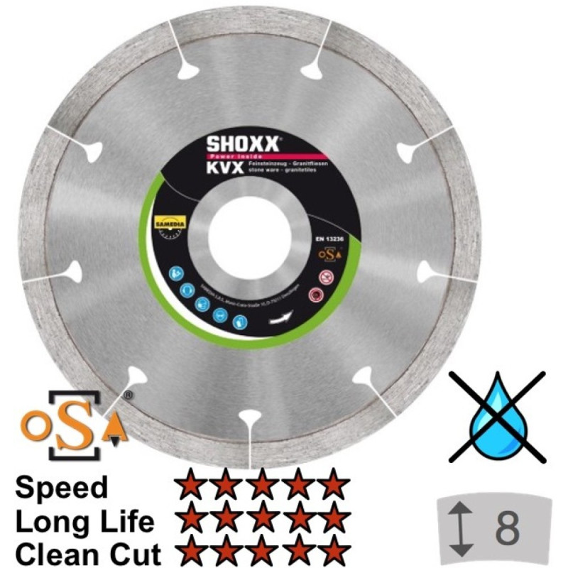 Diam.Blade Samedia KVX 125x22/1,5 Diam.Blade Samedia KVX 125x22/1,5