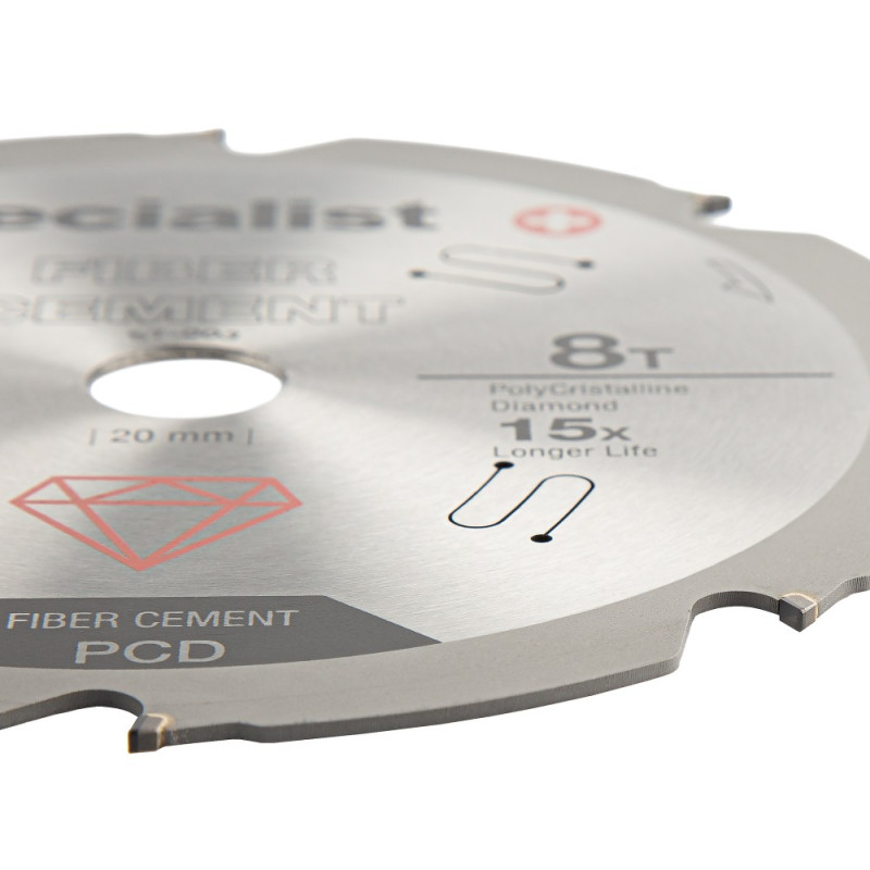 Fiber cement blade specialist 165mm 8T Fiber cement blade specialist 165mm 8T