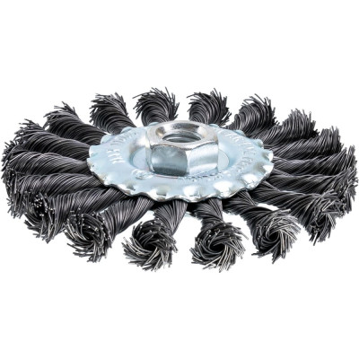 Flat twisted wire brush 115 x 22,2 mm. Richmann Flat twisted wire brush 115 x 22,2 mm. Richmann