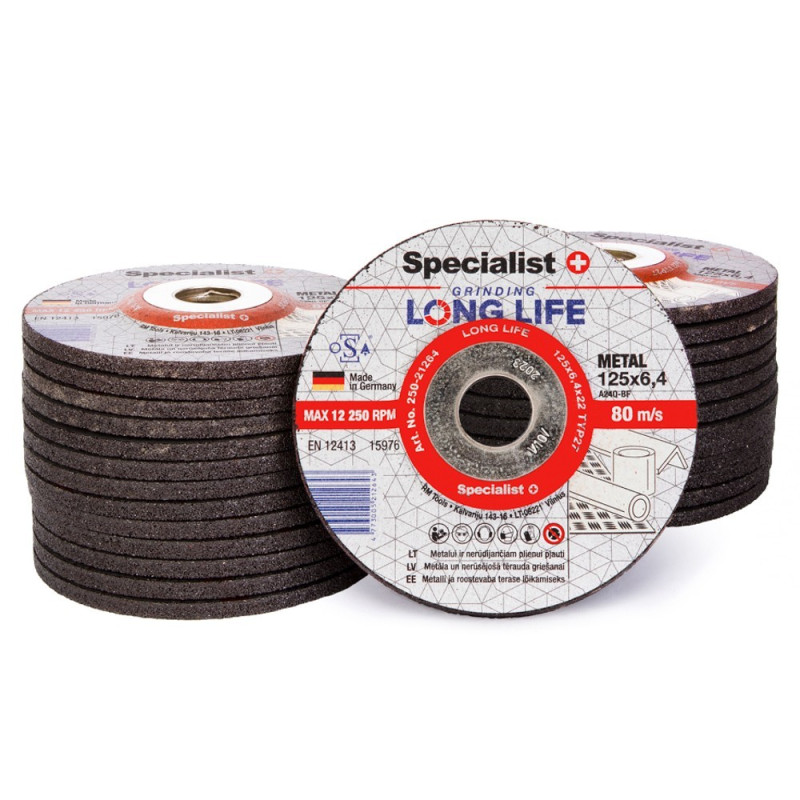 Grinding disc 125x6,4x22 Grinding disc 125x6,4x22