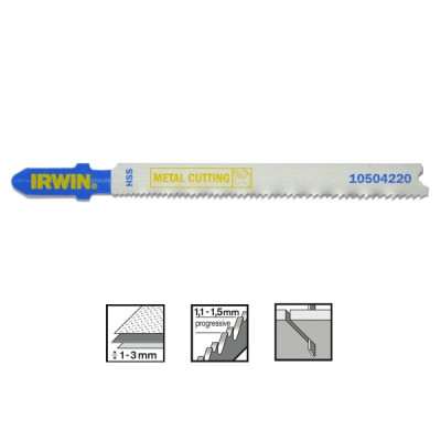 IRWIN Jig saw blades, 5PK T118A IRWIN Jig saw blades, 5PK T118A