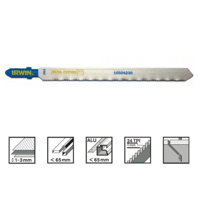 IRWIN Jig saw blades, 5PK T318A IRWIN Jig saw blades, 5PK T318A