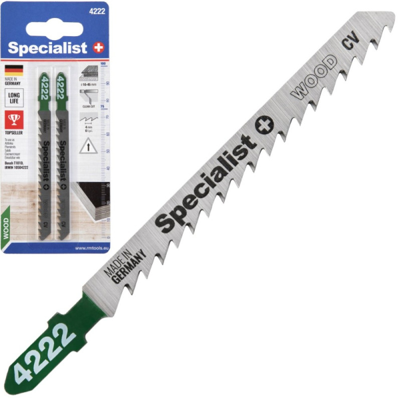 Jig saw blade 4222 (T101D) 2pcs Jig saw blade 4222 (T101D) 2pcs