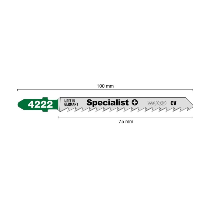 Jig saw blade 4222 (T101D) 2pcs Jig saw blade 4222 (T101D) 2pcs