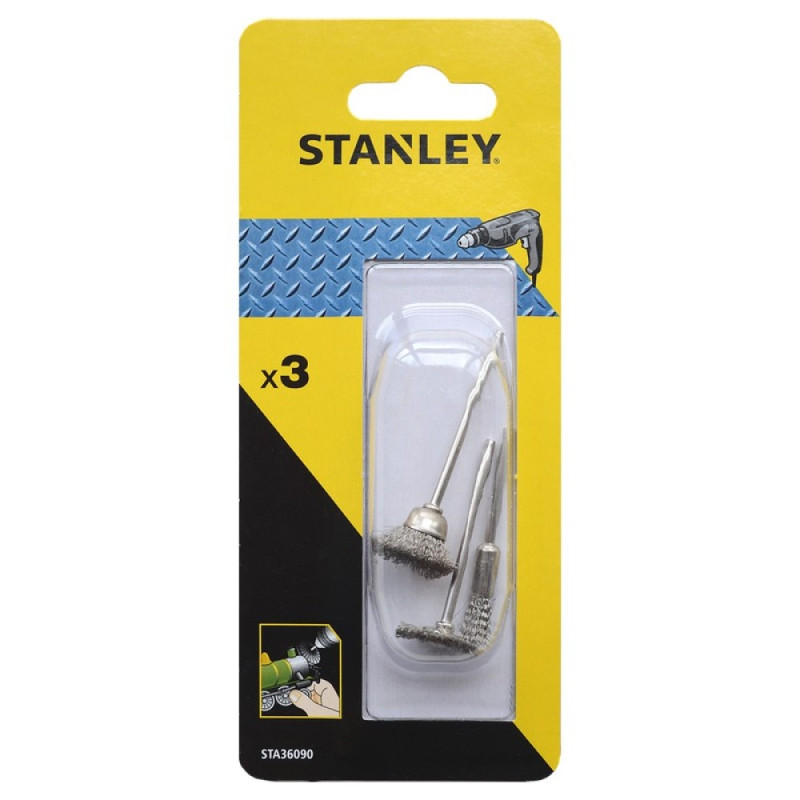Mini Wire Brush Kit - 3 Piece Mini Wire Brush Kit - 3 Piece