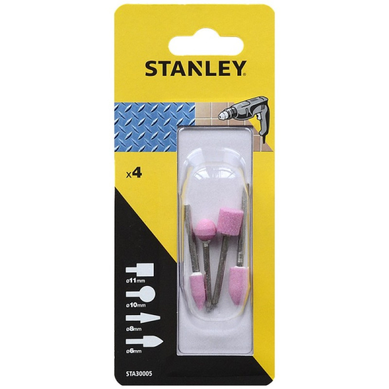 Mounted Stone 4pce 3mm Shank Mounted Stone 4pce 3mm Shank
