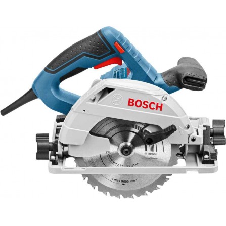 Elektriskais manuālais ripzāģis Bosch GKS 55+ GCE, 1350 W, 165 mm