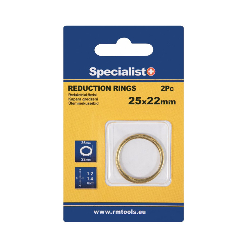 Reduction ring 25.4x22.2x1.2/1.4 Reduction ring 25.4x22.2x1.2/1.4