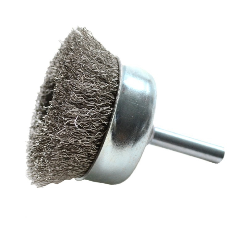 Wire cup brush, stainless steel 50mm Wire cup brush, stainless steel 50mm